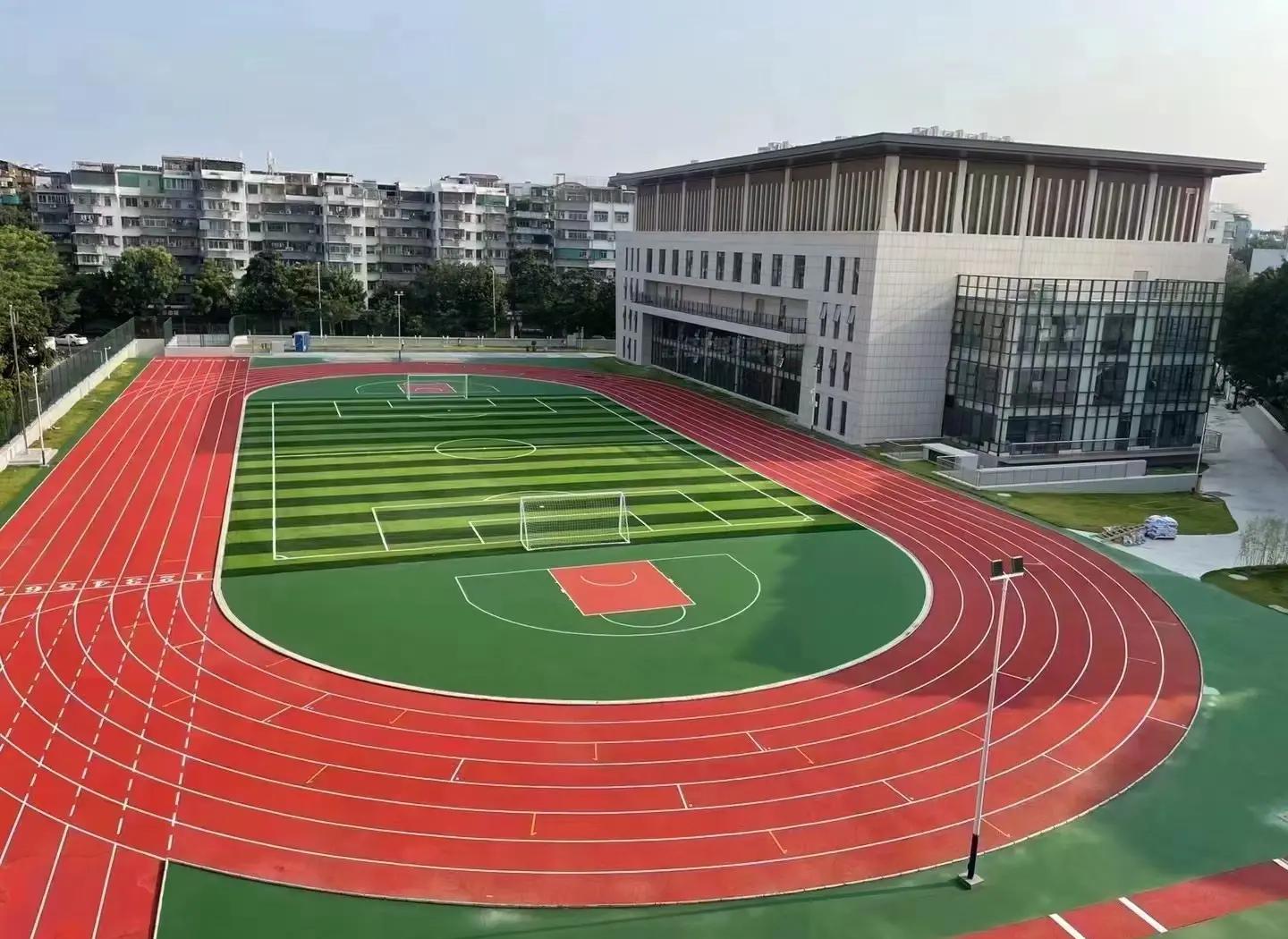 吕梁市学校塑胶跑道塑胶篮球场 - 方案